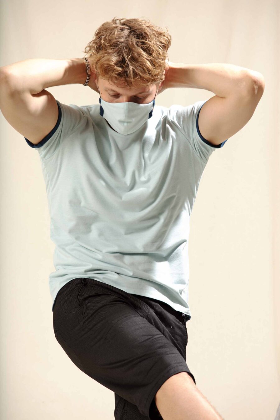 wendeshirt blau