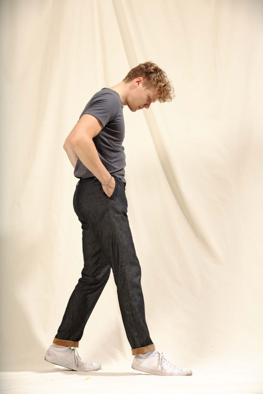 Lange chino hose