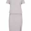 Jerseykleid Grau